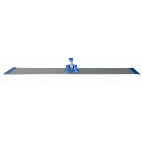 Balai trapèze plastique bleu velcro 40 cm (éco) - 4 inserts fixe gaze -  Hygiène dépôt