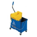 Chariot Double Bucket seau de lavage bi-bac