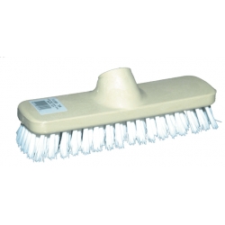 Balai brosse lave pont nylon PP 22 cm douille à vis