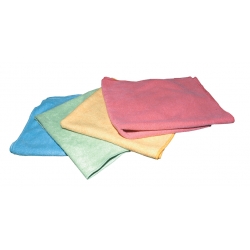 Lavette microfibre Verte (lot de 10 unités)