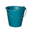 Seau 10 litres droit industriel bleu